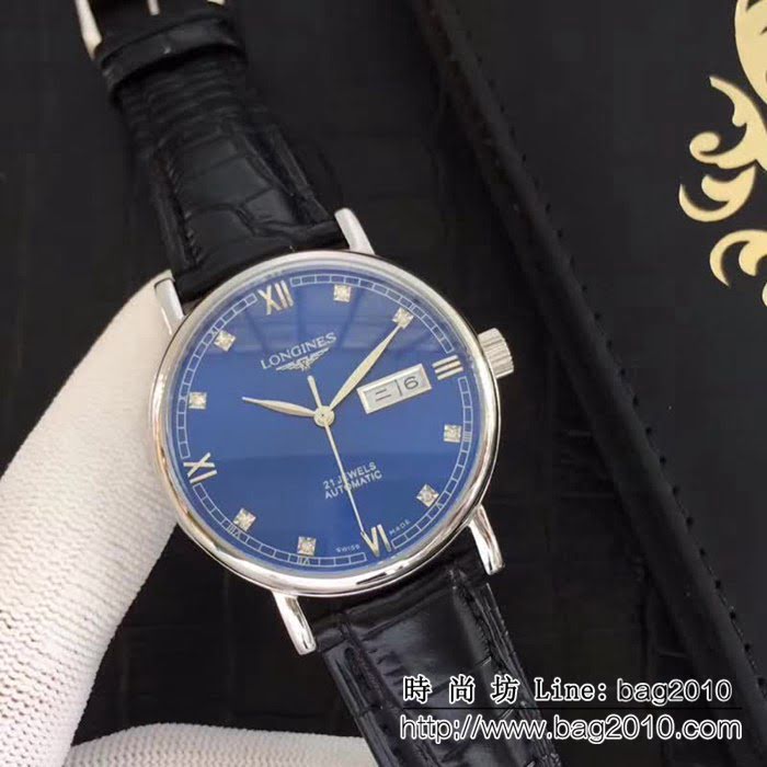 LONGINES浪琴 獨家品質 西鐵城8215男士腕表 WSS2462